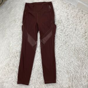 Lululemon Stronger as One Tight 25" *lululemon X Barrys Midnight Maroon